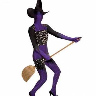 Morphsuits paarse heks