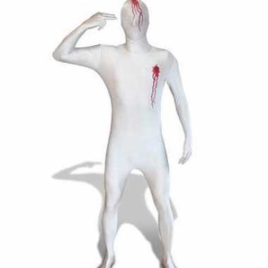 Morphsuits wit schotwond