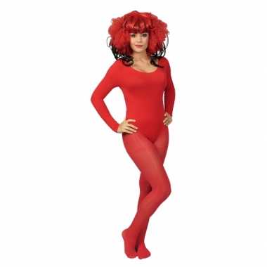 Rood turnpak morphsuit