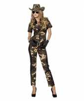 Camouflage morphsuitl dames